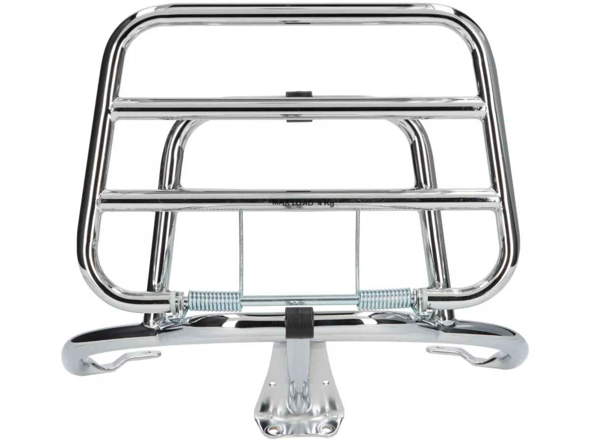 Opklapbaar bagagerek achter -PIAGGIO- Vespa Sprint, Primavera, Sprint Elettrica, Primavera Elettrica - chroom