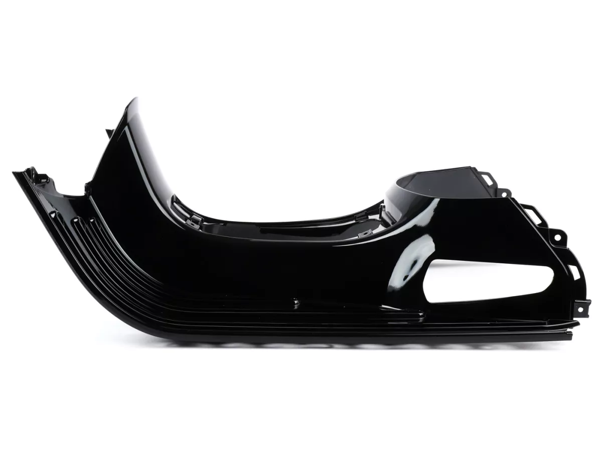 Foot board -PIAGGIO- Vespa GTS 125 (ZAPMD3200), Vespa GTS HPE 300 (ZAPMA3600, ZAPMD310), Vespa GTS Super 125 (ZAPMD3200), Vespa GTS Super HPE 300 (ZAPMD3100, ZAPMD3101), Vespa GTV HPE 300 (ZAPMD3102)- black glossy