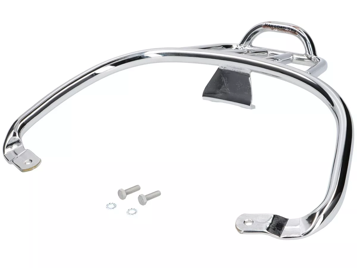 Bagagerek achter -PIAGGIO- Vespa Sprint, Primavera, Sprint Elettrica, Primavera Elettrica - chroom