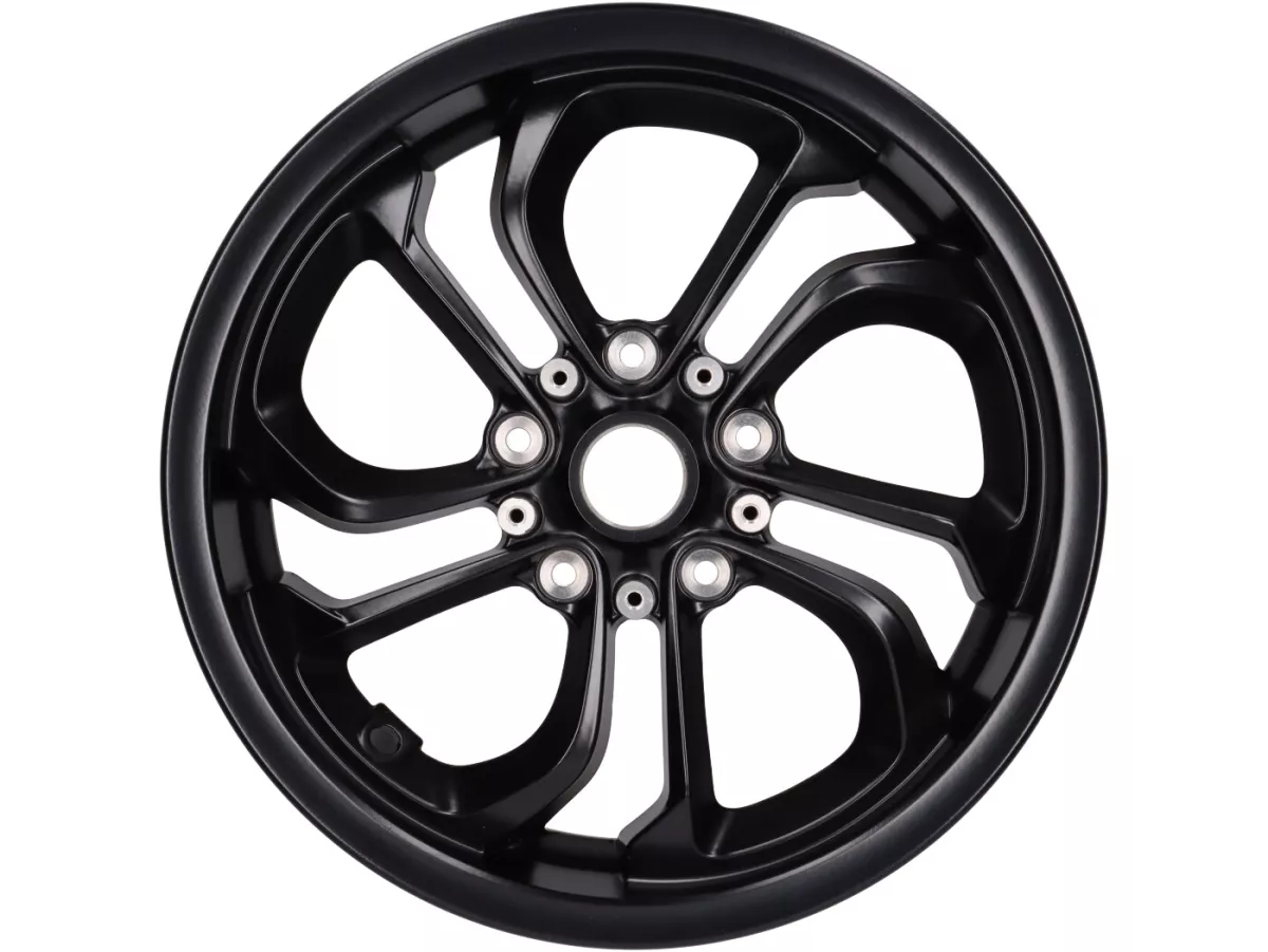 Front rim 3.00x12 -PIAGGIO- Vespa GTV HPE 300-310 RST Euro 5/5+ Keyless ABS 4T 4V LC - black matt