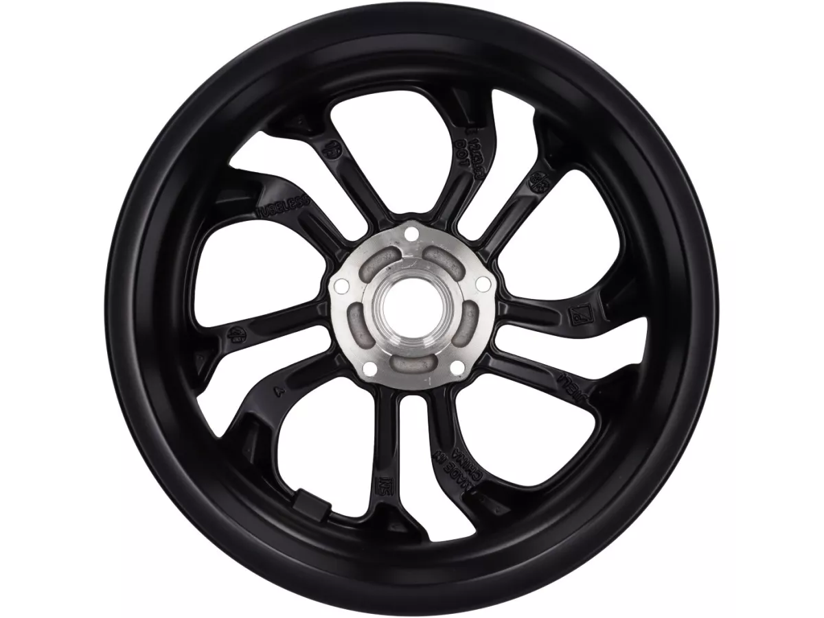 Front rim 3.00x12 -PIAGGIO- Vespa GTV HPE 300-310 RST Euro 5/5+ Keyless ABS 4T 4V LC - black matt