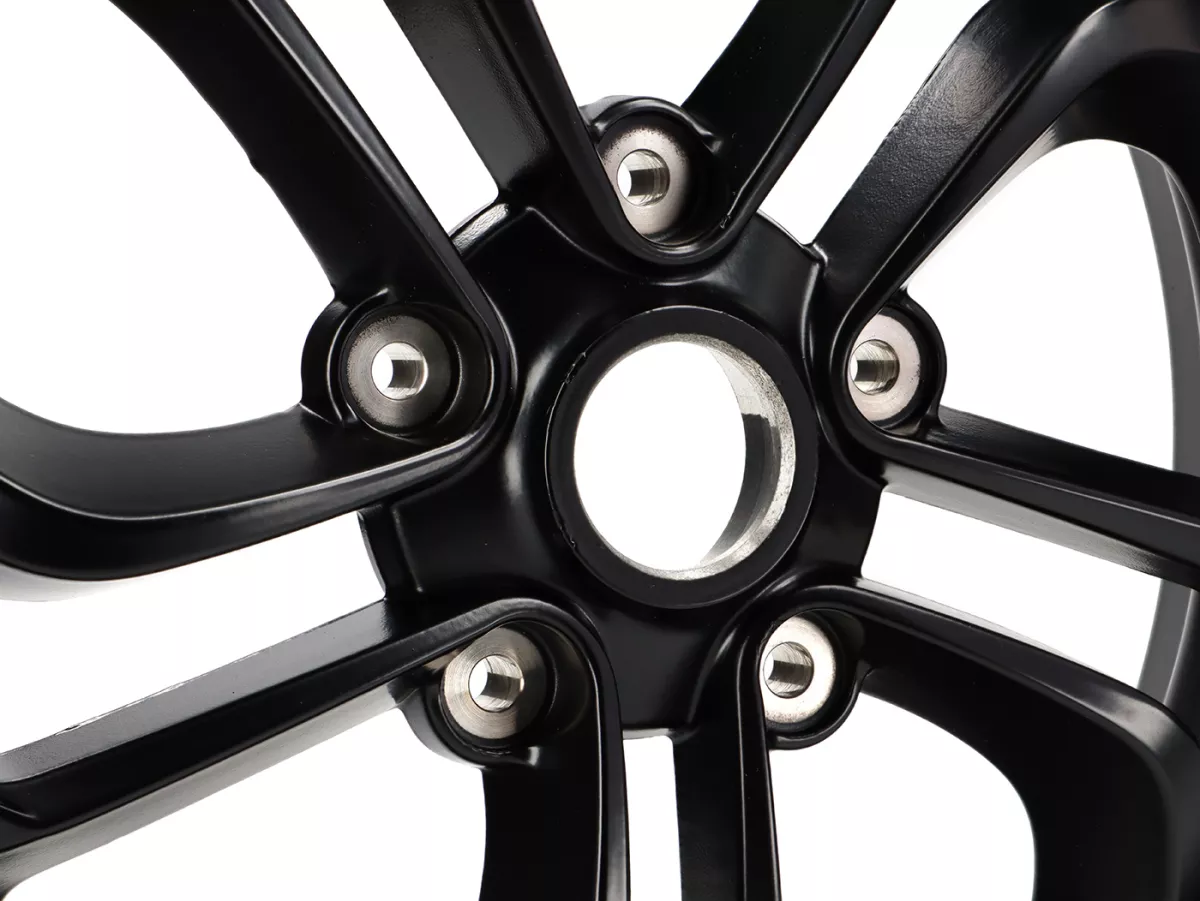Rear rim 3.00x12 -PIAGGIO- Vespa GTV HPE 300-310 RST Euro 5/5+ Keyless ABS 4T 4V LC - black matt
