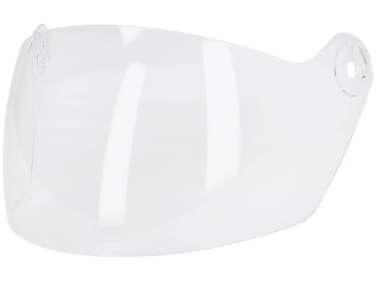 Vizier voor helm -HELMO MILANO- Demi Jet, Eos - krasbestendig - helder