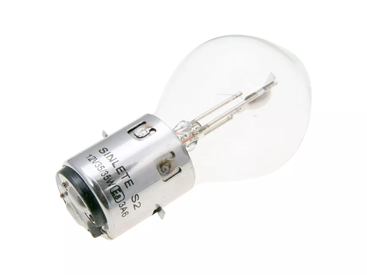 Lampadina a 2 filamenti -101 OCTANE- BA20d 12V 35/35W