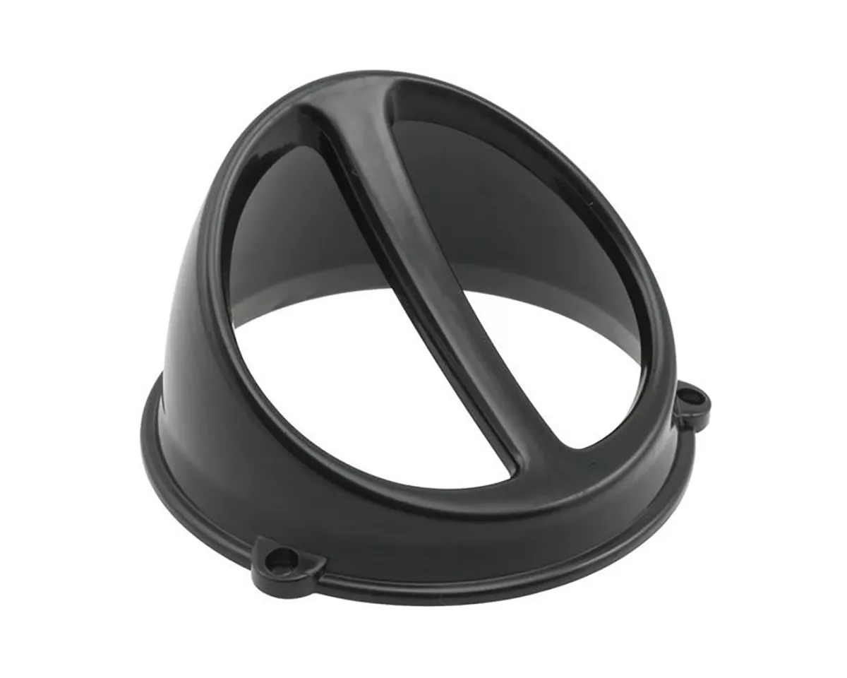Ventilatorspoiler Luchthapper -101 OCTANE- zwart - universeel