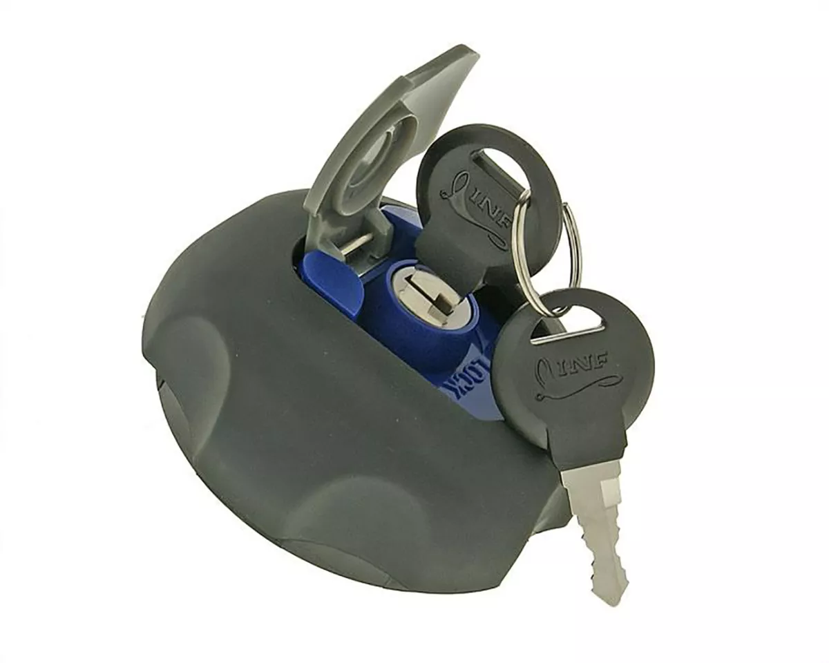 Tapón de combustible con cerradura -101 OCTANE- para Kymco, Polaris, CanAm, Adly ATV, Arctic Cat