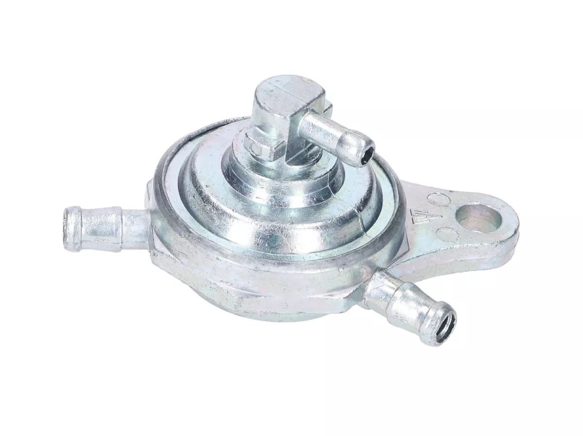 Fuel tap -101 OCTANE- vacuum - new version for GY6 50-150ccm - three connections