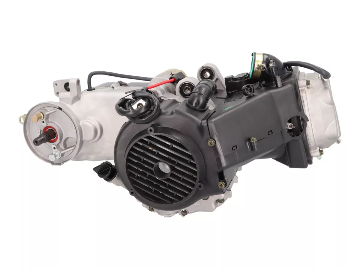 engine complete -101 OCTANE- short version for rear drum brake, 743mm drive belt for GY6 125cc 152QMI