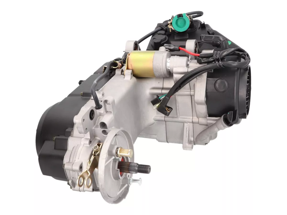 engine complete -101 OCTANE- short version for rear drum brake, 743mm drive belt for GY6 125cc 152QMI