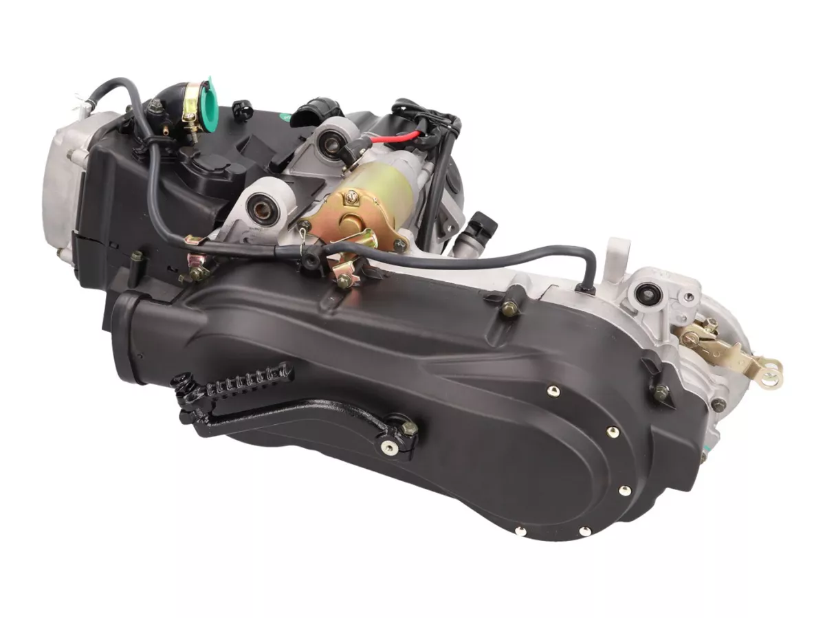 engine complete -101 OCTANE- short version for rear drum brake, 743mm drive belt for GY6 125cc 152QMI
