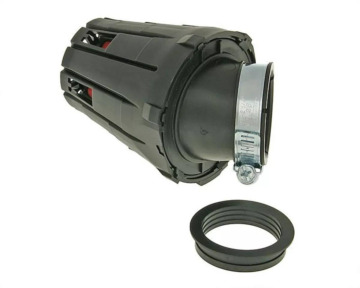 Filter udara dalam kotak -101 OCTANE- 39-45mm 45° hitam