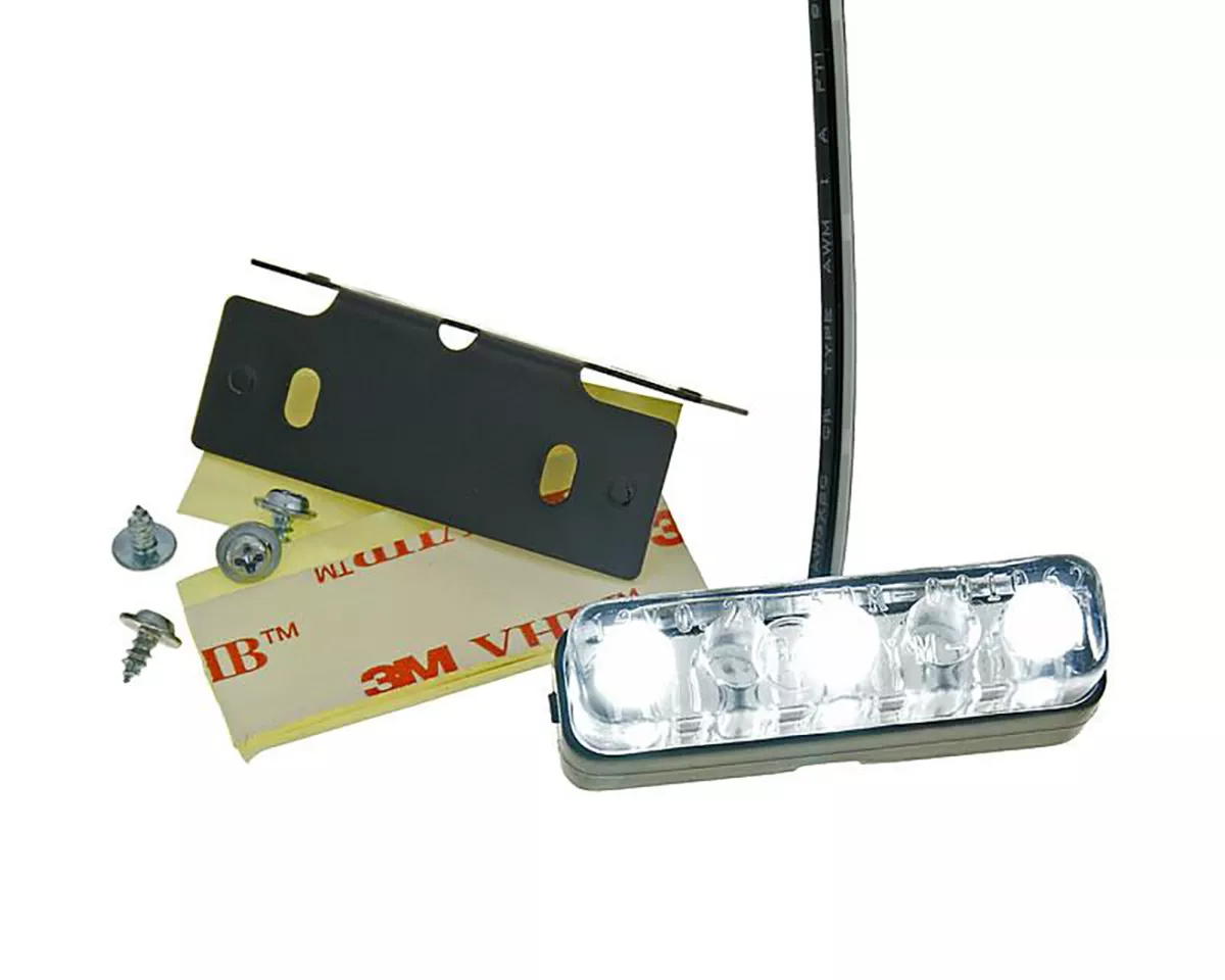 Penerangan pelat nomor LED Mini -101 OCTANE- universal