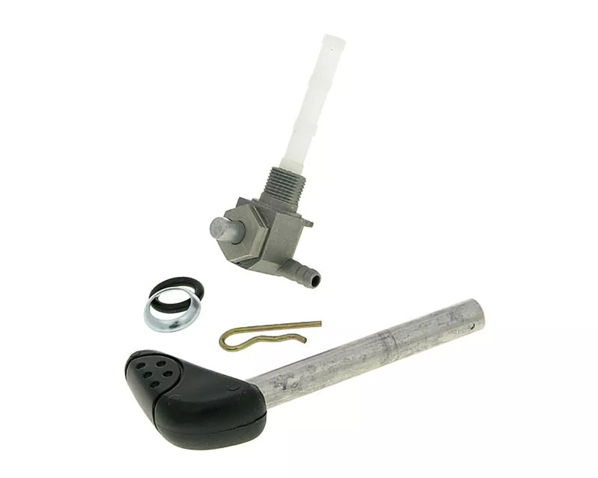Robinet d’essence -101 OCTANE- manuel - pour Peugeot Speedake, Zenith, Buxy - avec levier