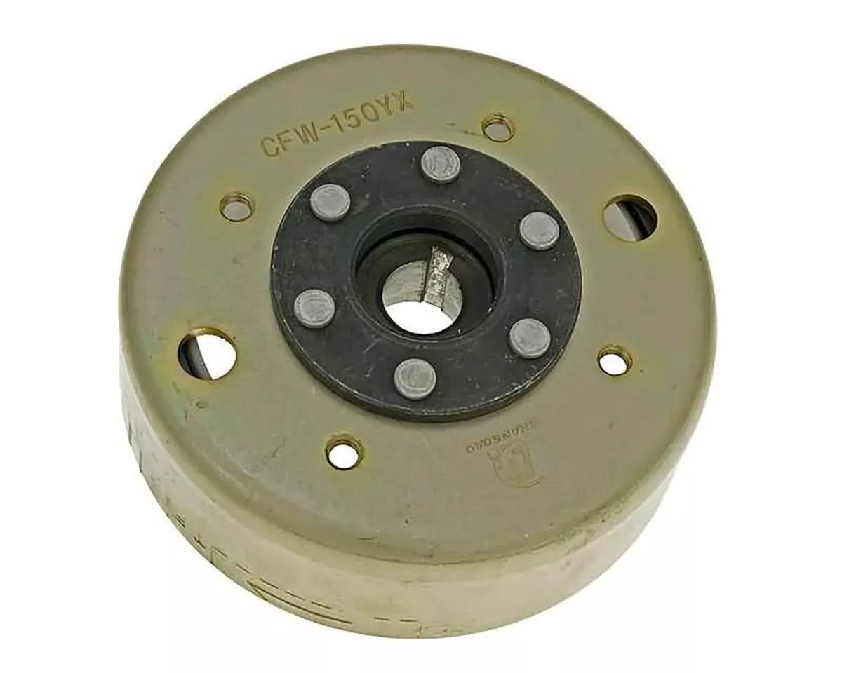 Lichtmaschine / Generator Rotor -101 OCTANE- für 8 Spulen Stator -101 OCTANE- GY6 125, 150ccm
