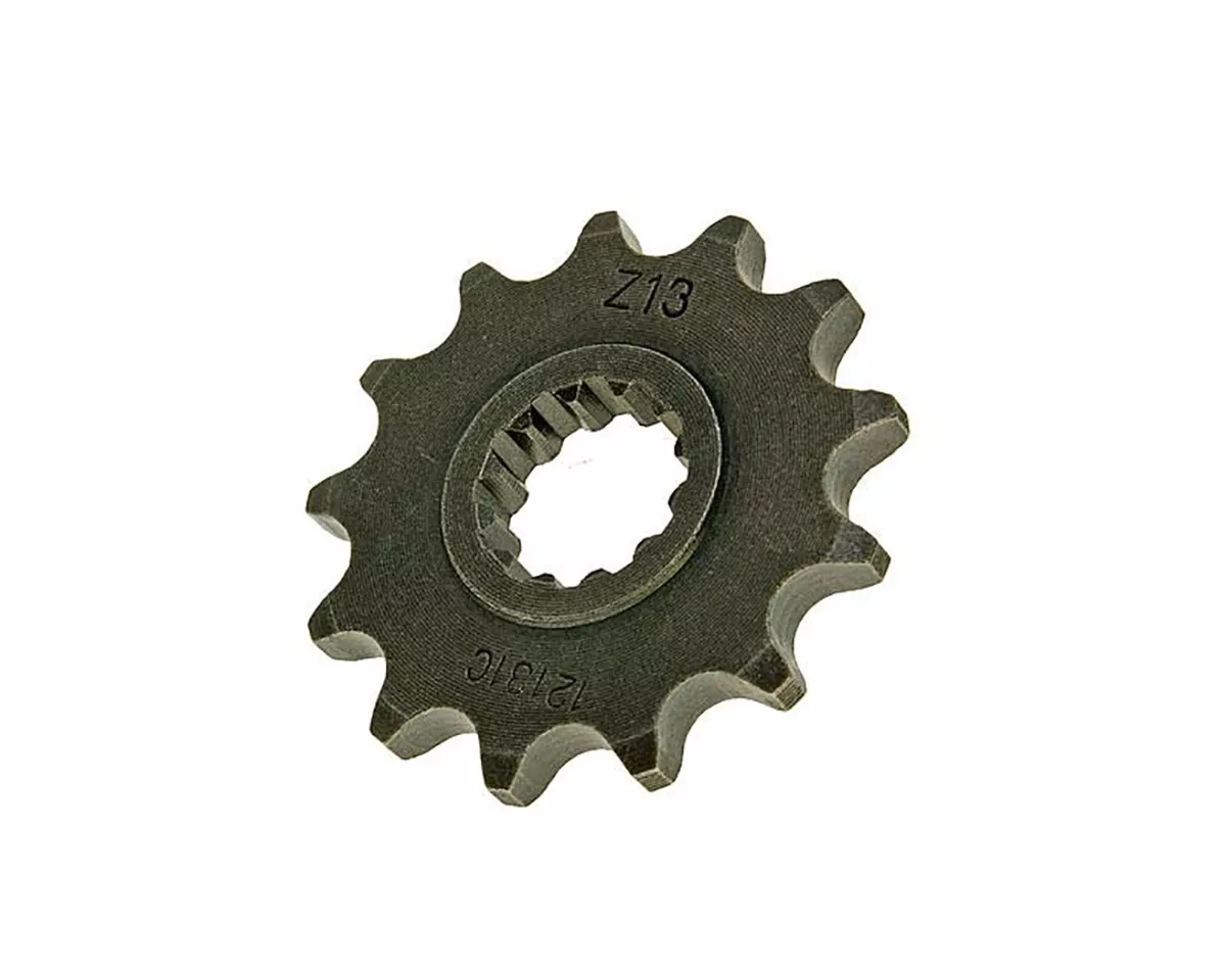 front sprocket 420 - 13 teeth -101 OCTANE- for Minarelli AM, Generic, KSR-Moto, Keeway, Motobi, Ride, 1E40MA, 1E40MB