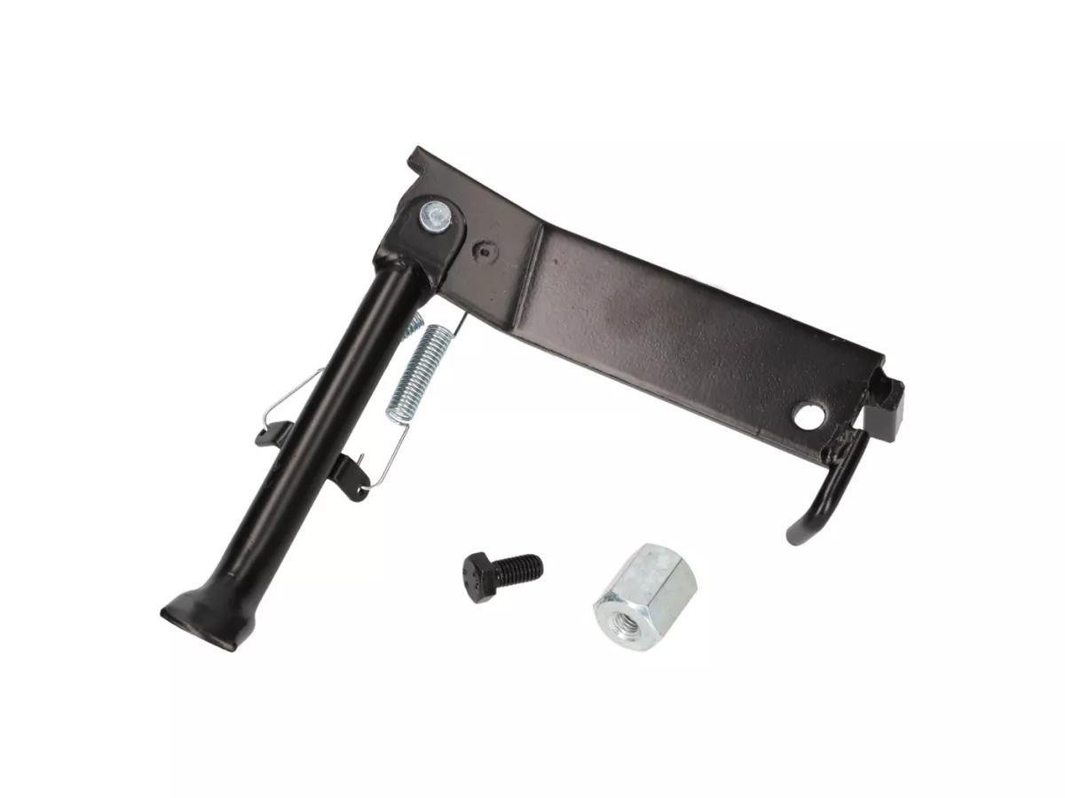 Cavalletto laterale nero -101 OCTANE- per Yamaha Jog R, MBK Mach G