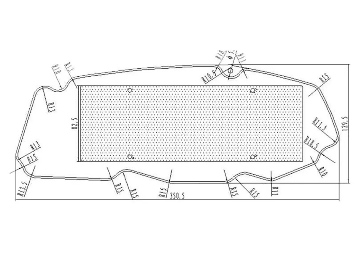Luftfilter -101 OCTANE- Einsatz für Honda FSC 400 (2006-), FSC 600 (2001-2011) Silver Wing