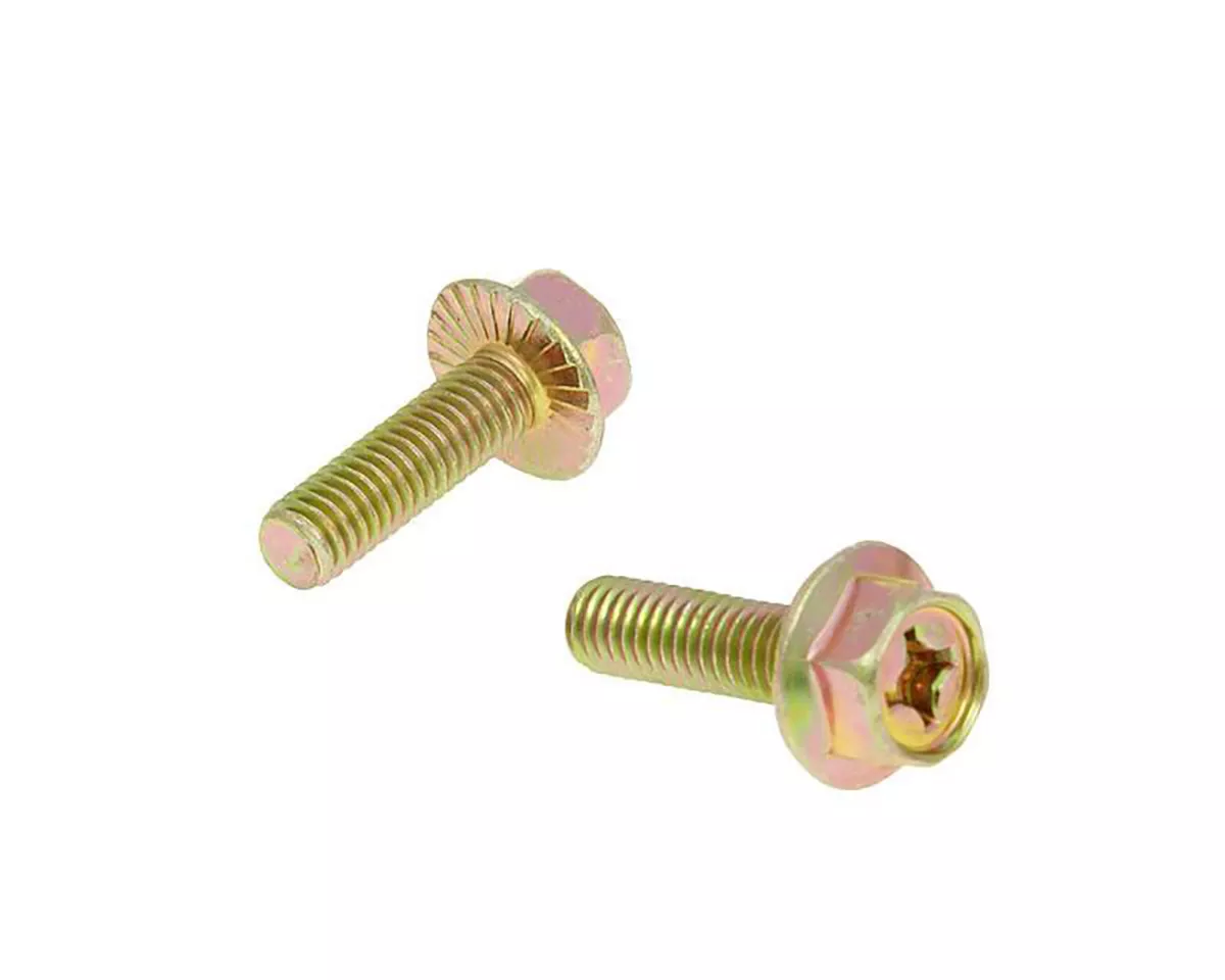 Baut knalpot -101 OCTANE- Minarelli, Morini, CPI, KEEWAY - M6x16