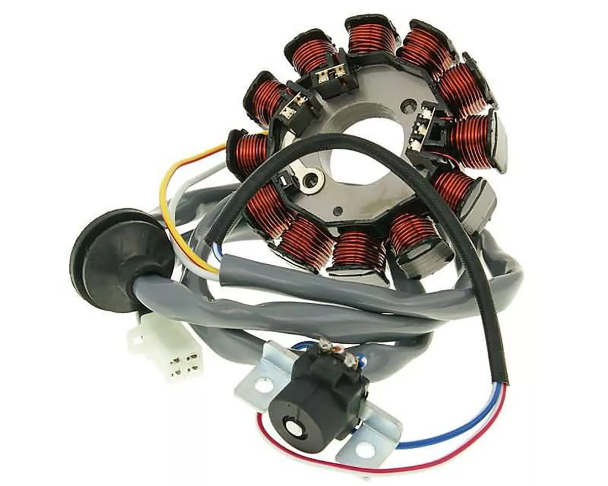 Stator alternator -101 OCTANE- 12 kutub untuk Minarelli dengan pengapian Ducati (03-)