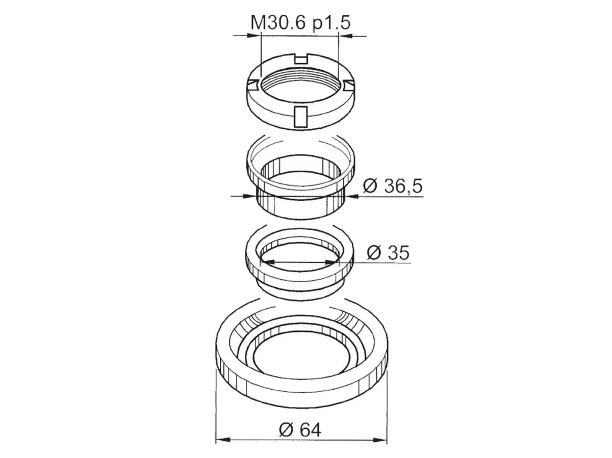 Casque découte  - 101 OCTANE- pour Piaggio, Vespa, Gilera 50-200ccm 2-, 4 temps (tous les modèles)
