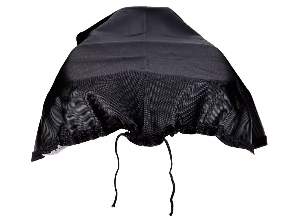 Coprisella / coprisedile XL rimovibile -101 OCTANE- nero per scooter