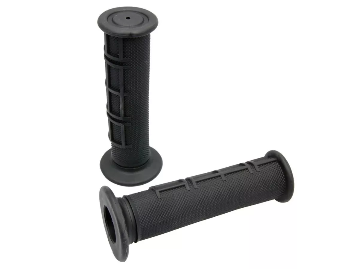 Set di impugnature -101 OCTANE- MX half waffle nero