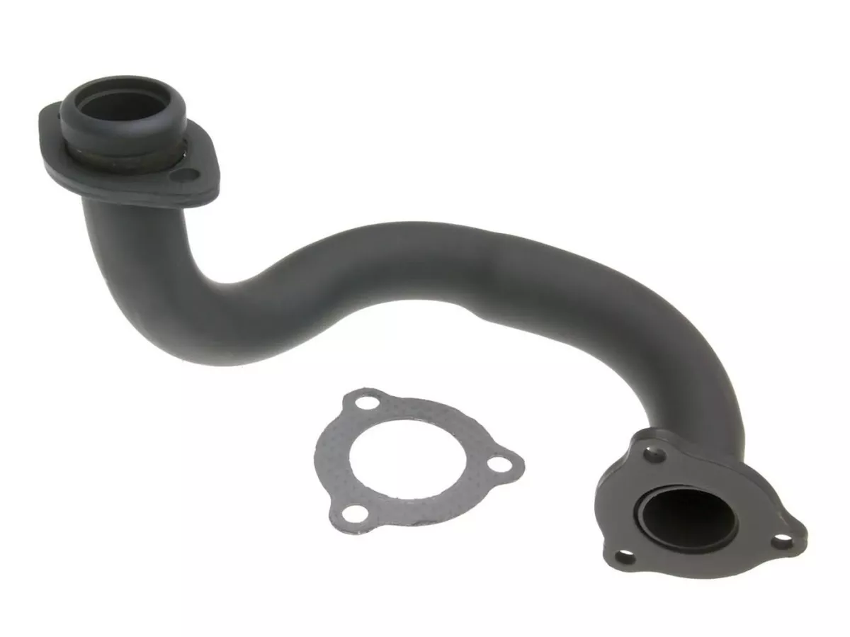 Avgasgrenrör -101 OCTANE- utan strypning - för Derbi Senda, Aprilia RX, SX, Gilera RCR, SMT - svart