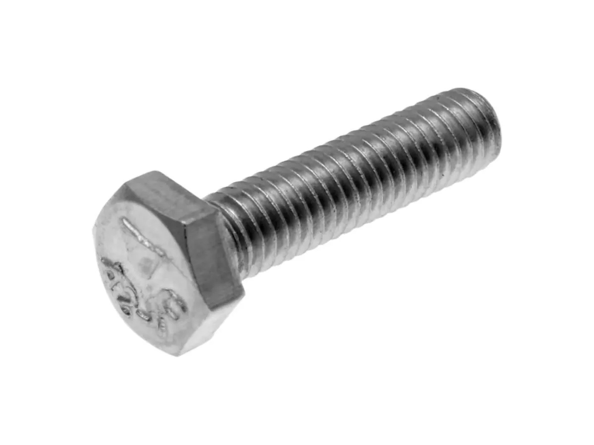 Sexkantsskruvar -101 OCTANE- DIN933 M6x25 helgängade rostfritt stål A2 (25 st.)