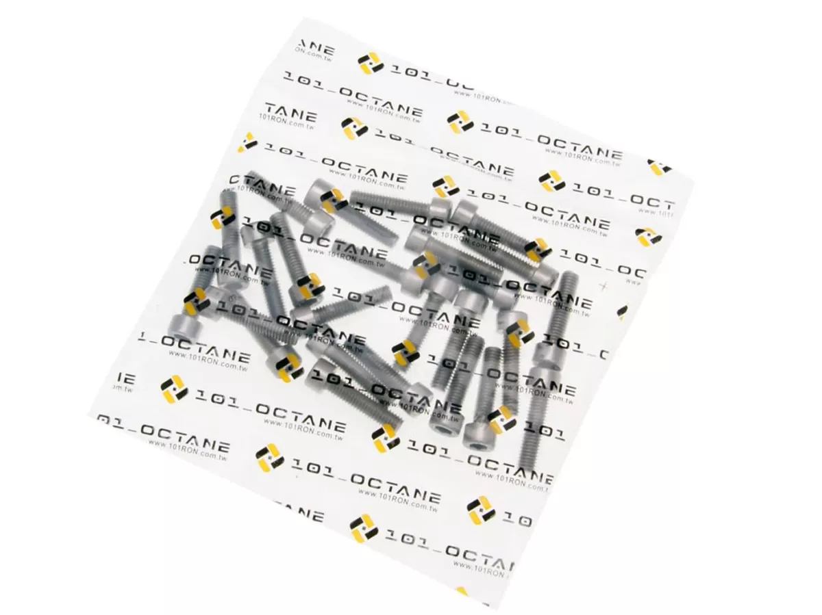 Tornillos de cabeza cilíndrica -101 OCTANO- DIN912 M6x25 con hexágono interior acero inoxidable A2 (25 piezas)