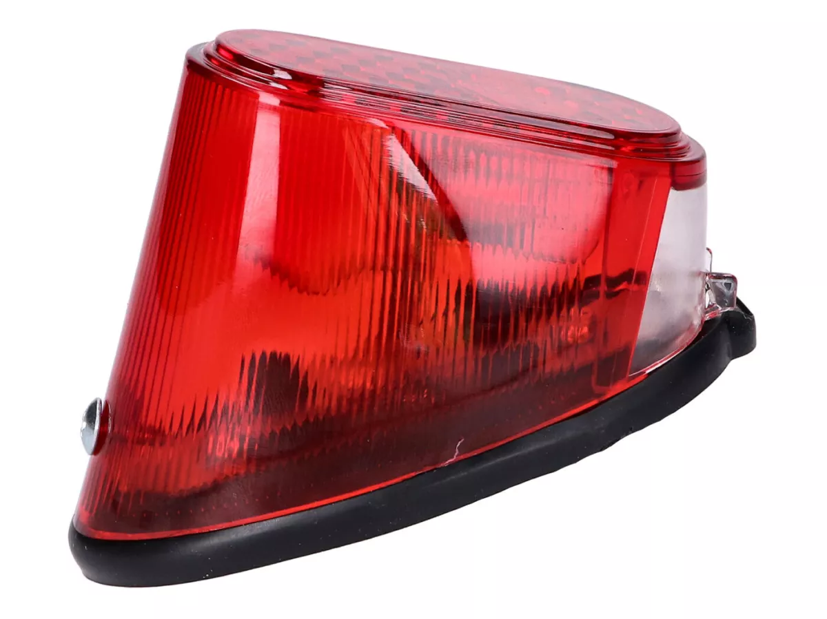 Luz trasera ciclomotor ovalada universal -101 OCTANE- para Puch MS, MV, Maxi, Kreidler, Zündapp y muchos más.
