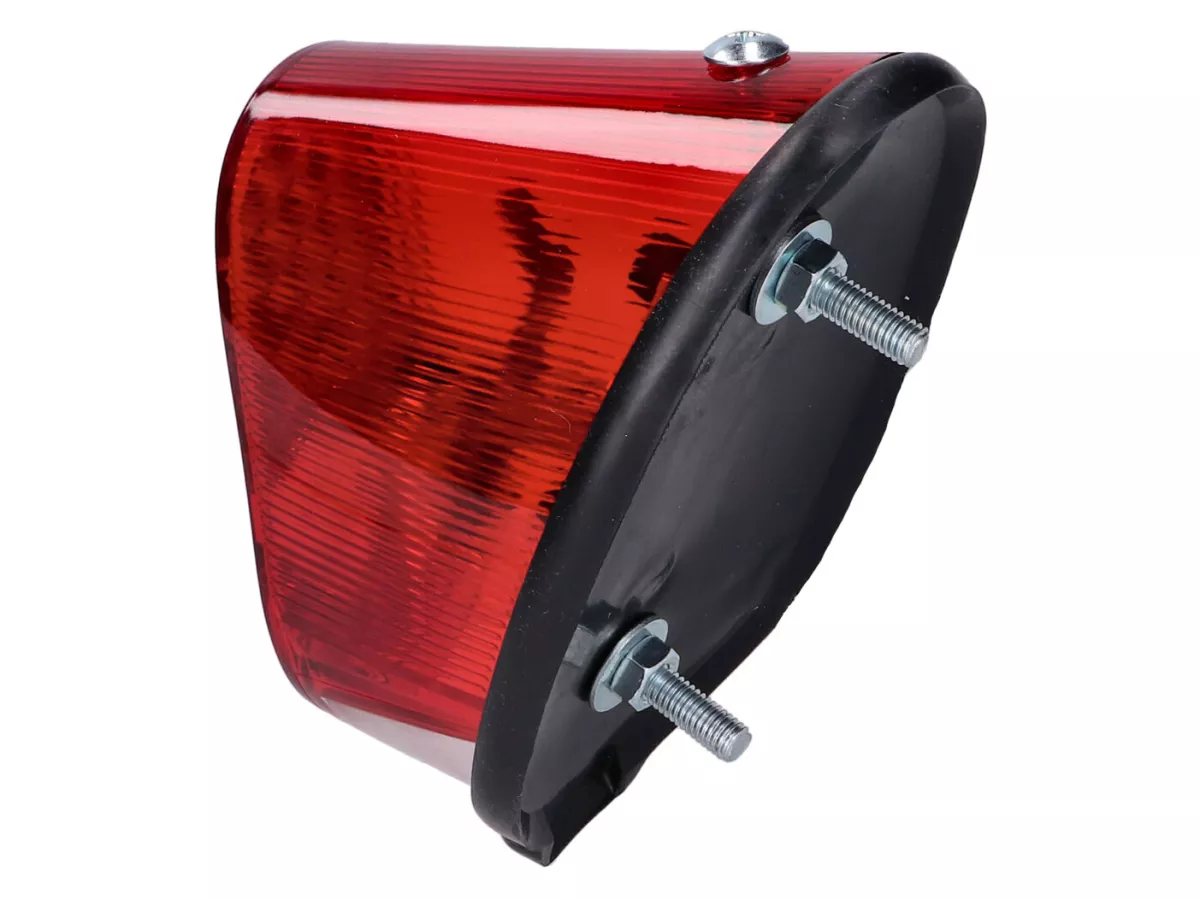 Luz trasera ciclomotor ovalada universal -101 OCTANE- para Puch MS, MV, Maxi, Kreidler, Zündapp y muchos más.
