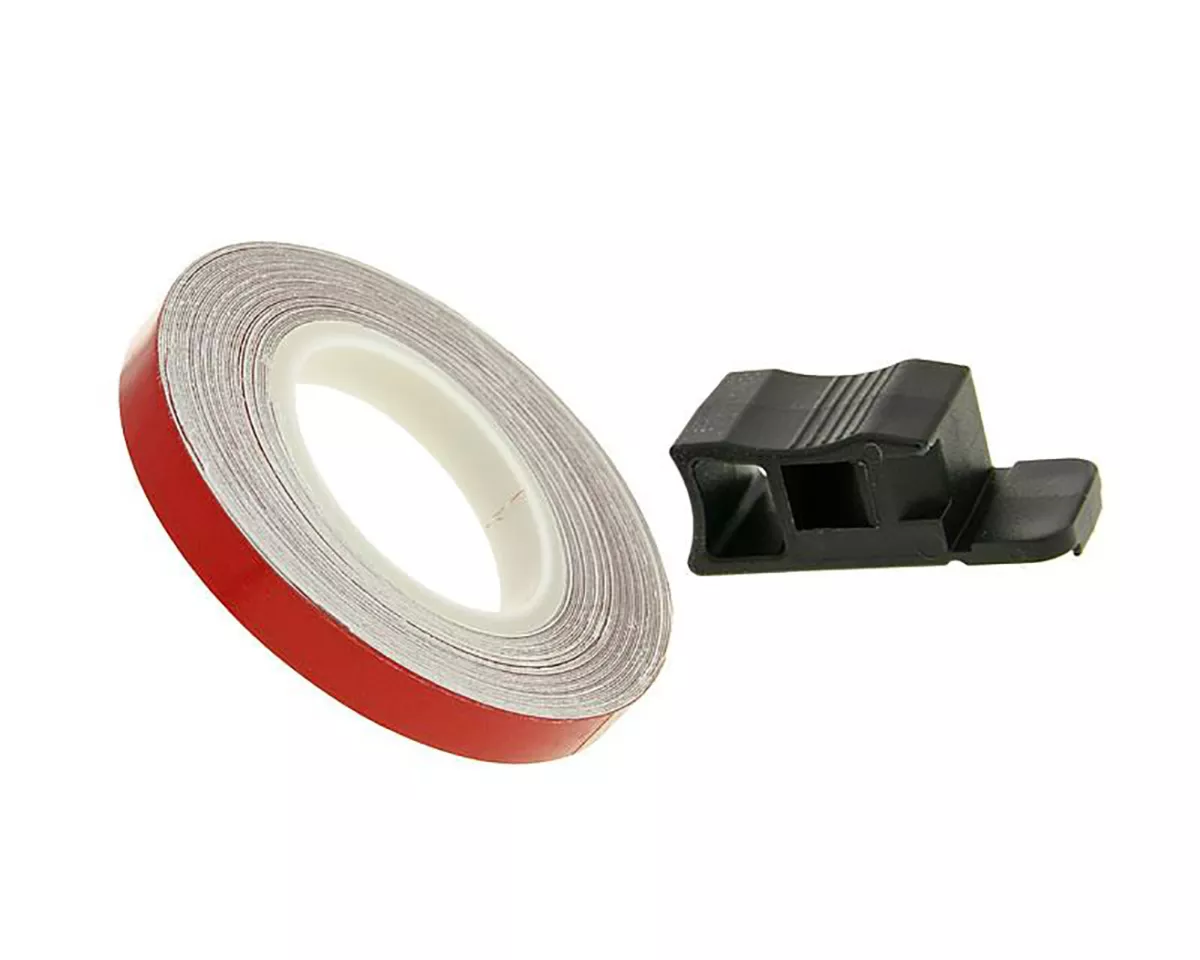 autocollant pour bord de jante -101 OCTANE- 7mm - rouge - 600cm