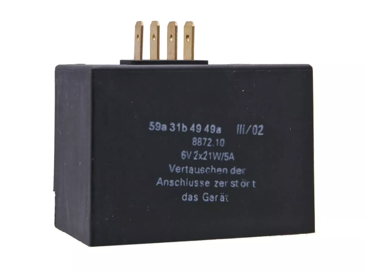 Laderegler / Blinkgeber 6V 2x21W, 5A -101 OCTANE- für Simson SR50