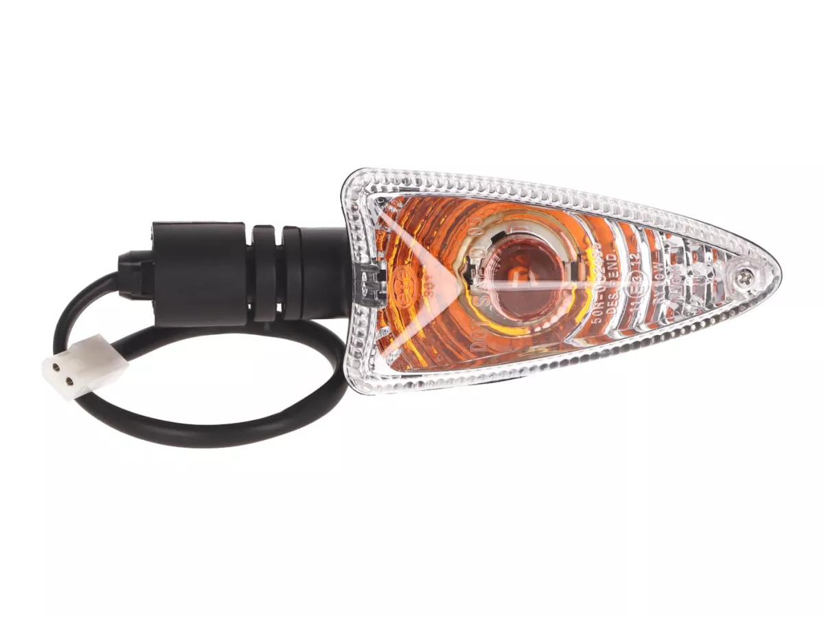 Indicator front left/rear right -101 OCTANE- for Aprilia RX/SX 06-, Derbi Senda 18-, Gilera SMT/RCR 18-