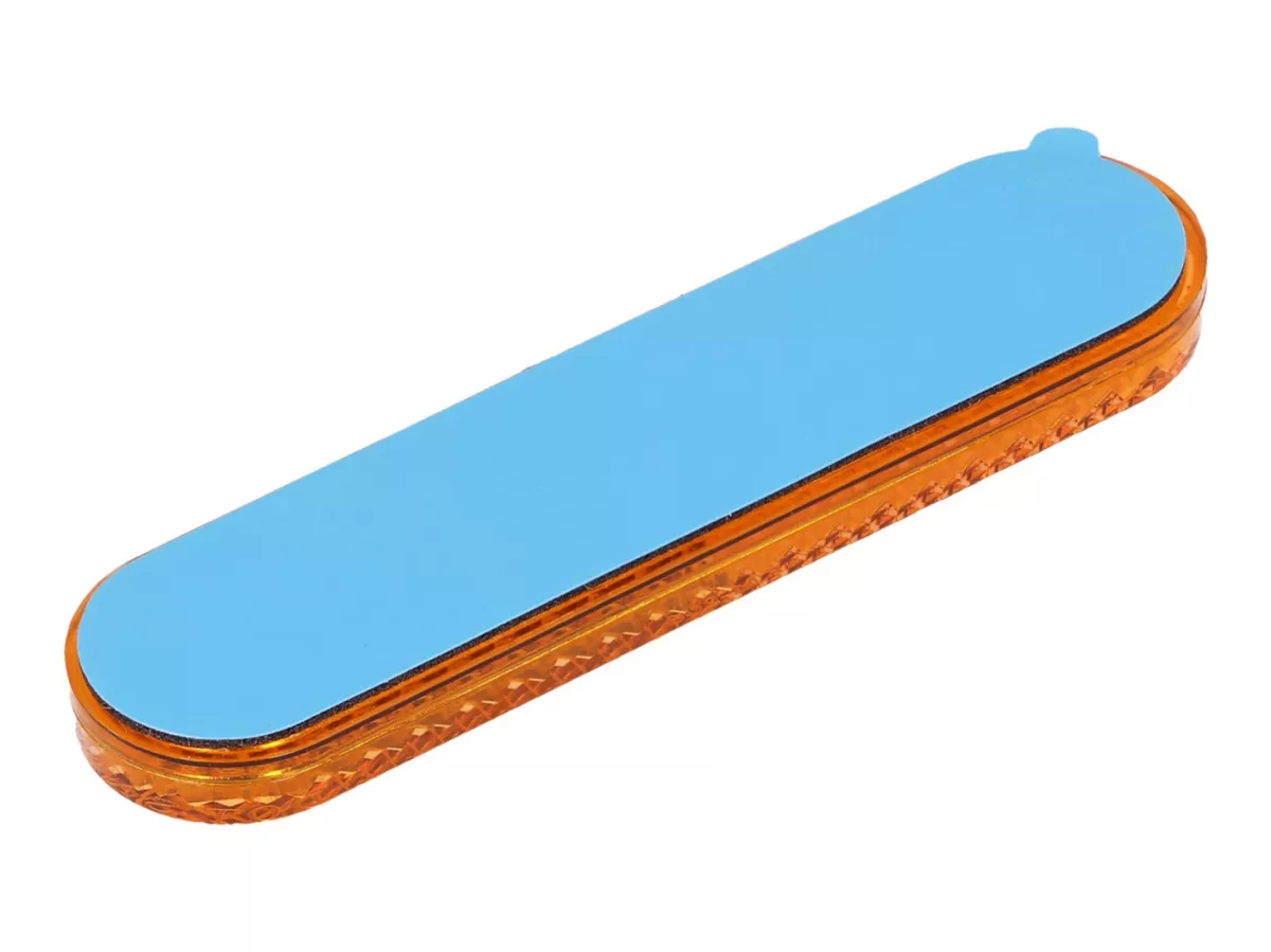 Reflektor -101 OCTANE- 95x25mm perekat diri berwarna oranye