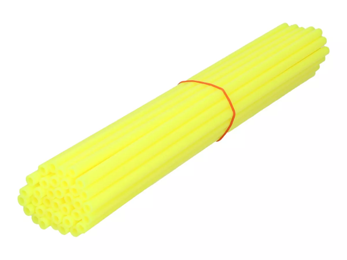 spoke cover set -101 OCTANE- 250mm neon yellow - 36 pcs
