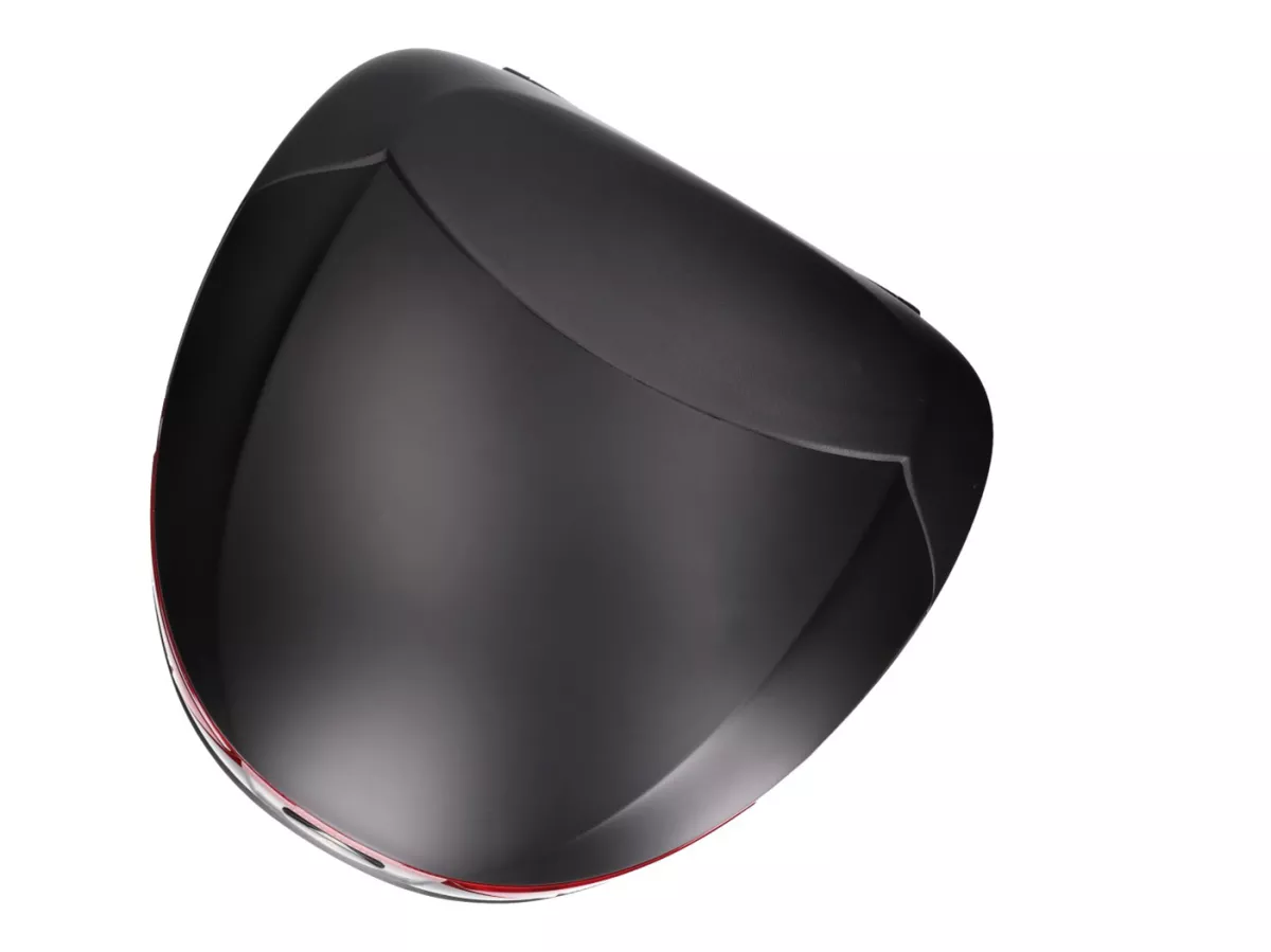 Top Case -101 OCTANE- Evolution negro 32L con sistema de liberación rápida