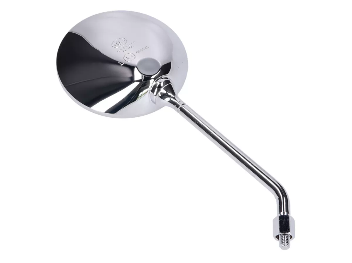 mirror -101 OCTANE- right M8 chromed for Vespa LX 50 2-, 4-stroke, Liberty 50-200 4-stroke