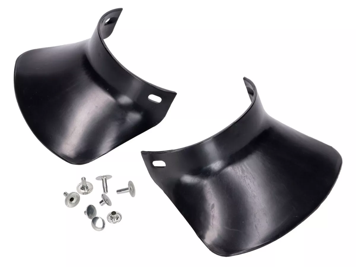 Schmutzfänger Schutzblech Set Kunststoff schwarz -101 OCTANE- für Simson S50, S51, S70