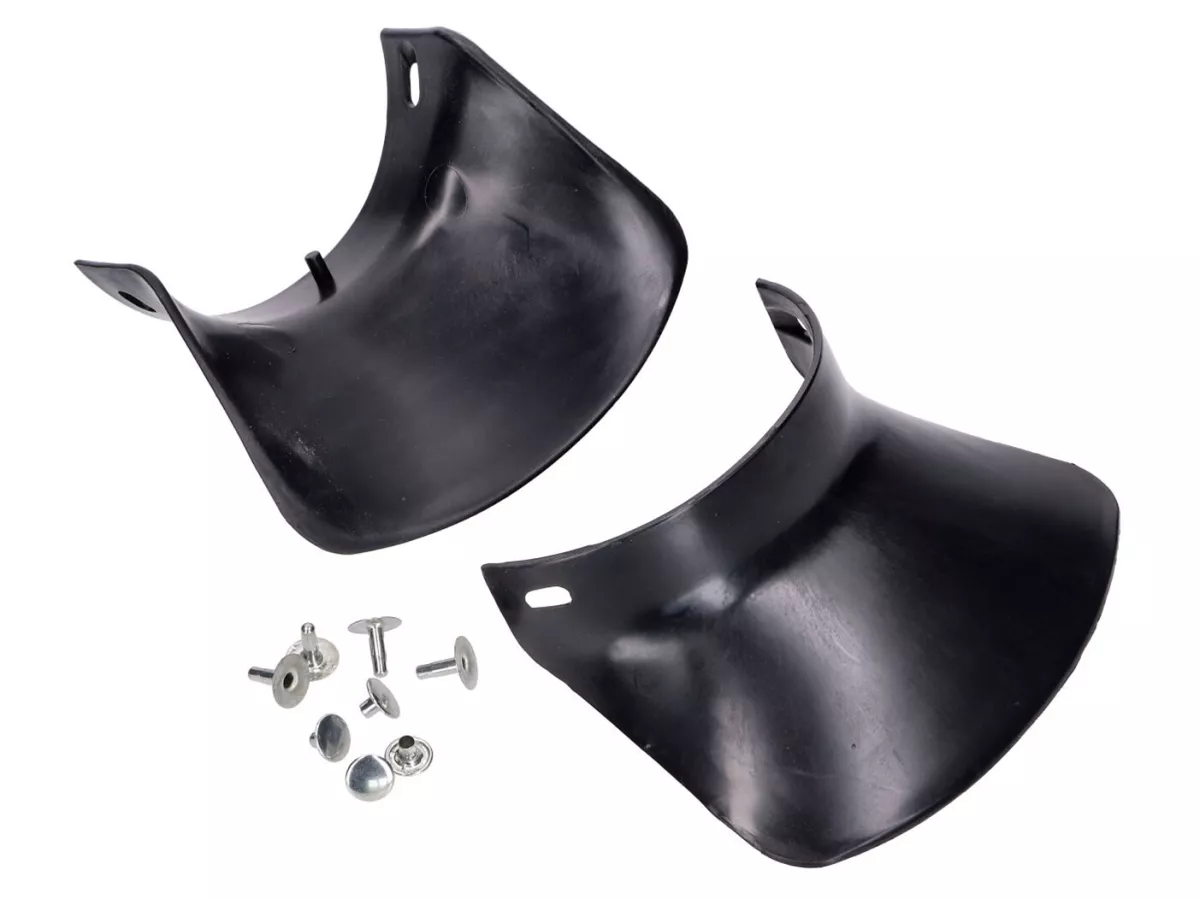 Schmutzfänger Schutzblech Set Kunststoff schwarz -101 OCTANE- für Simson S50, S51, S70
