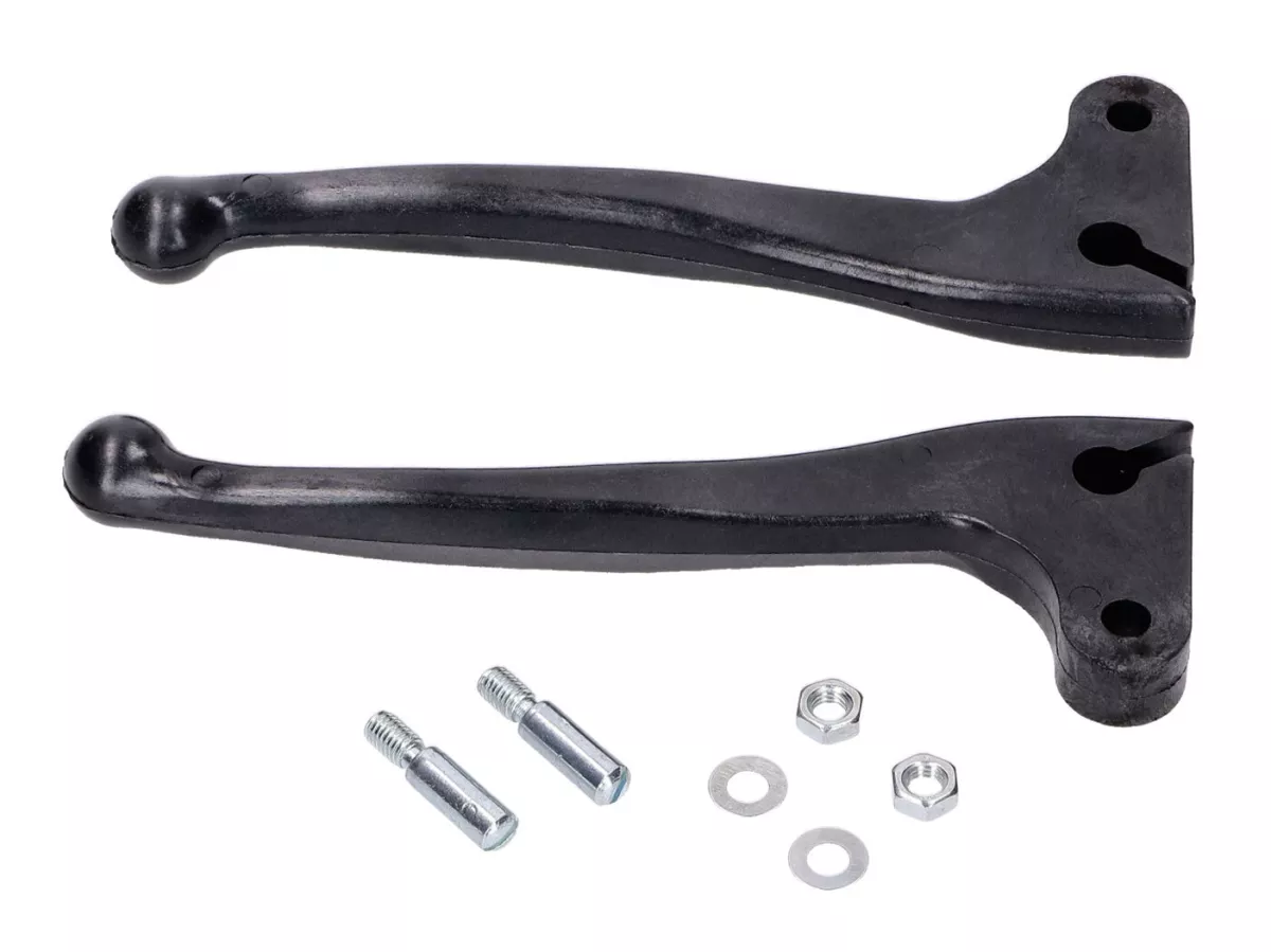 Bremshebel und Kupplungshebel Set -101 OCTANE- für Simson S50, KR51/2 - schwarz