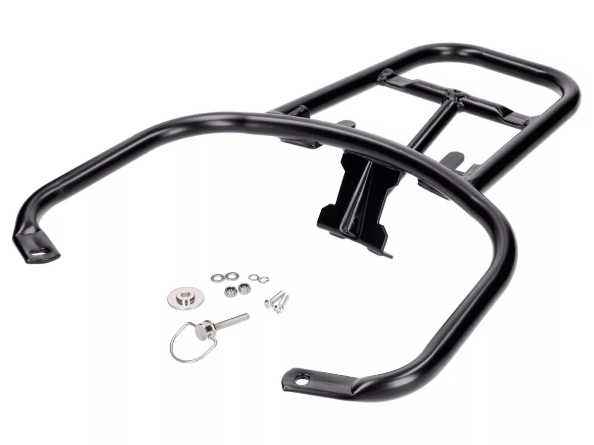 Portapacchi Top Case -101 OCTANE- posteriore, nero per Vespa GT, GTS, GTV