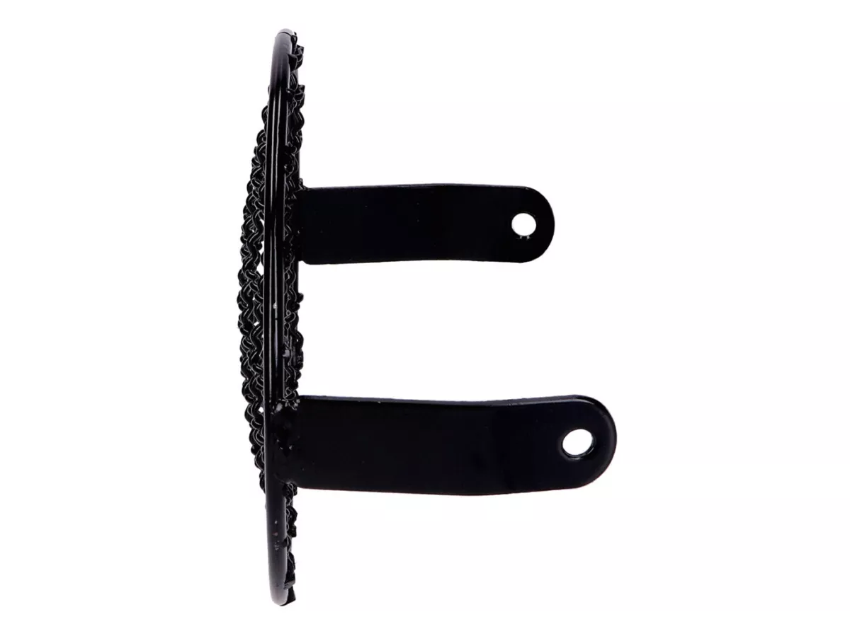 Rejilla redonda negra universal -101 OCTANE- para ciclomotor