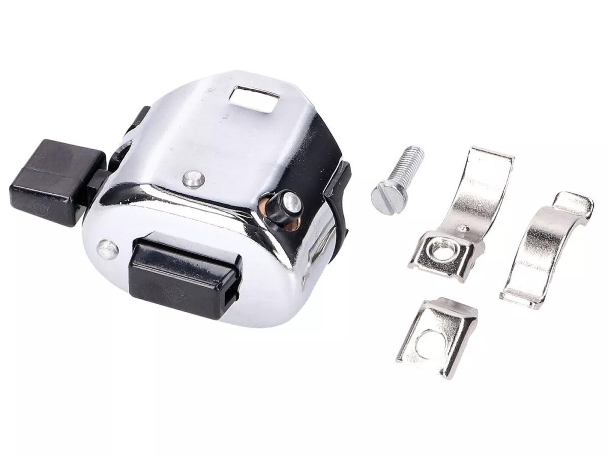 switch assembly chromed Merit replica 5 functions -101 OCTANE- for moped