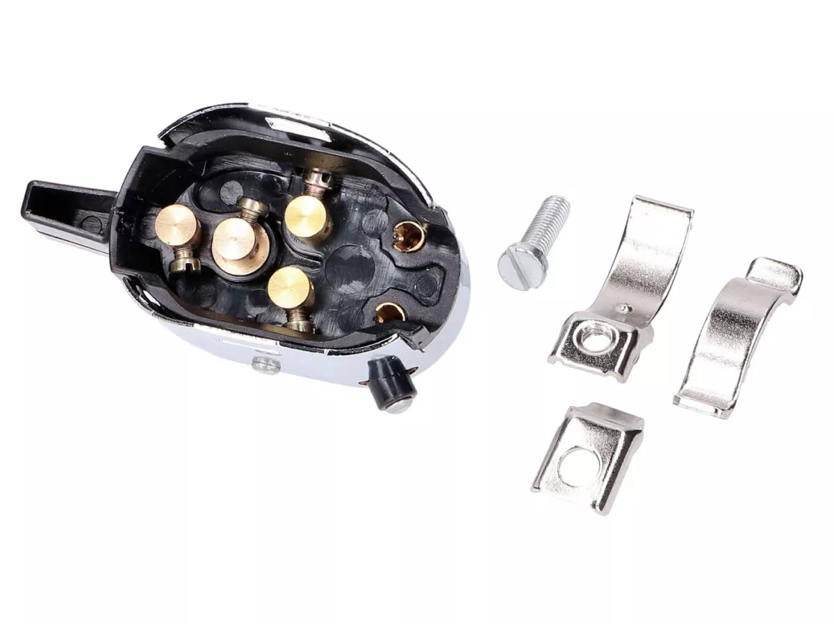 switch assembly chromed Merit replica 5 functions -101 OCTANE- for moped