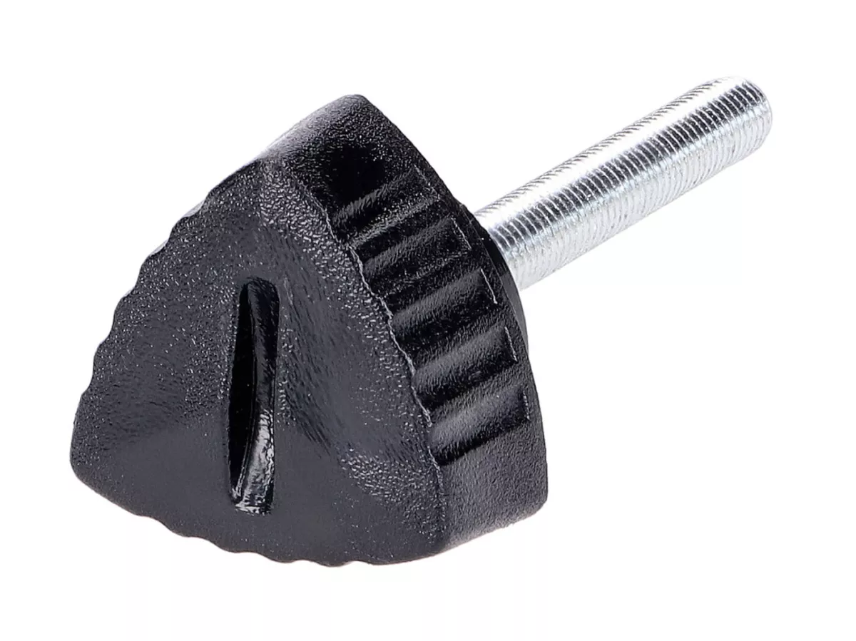 side cover screw 46mm black -101 OCTANE- for Puch Maxi
