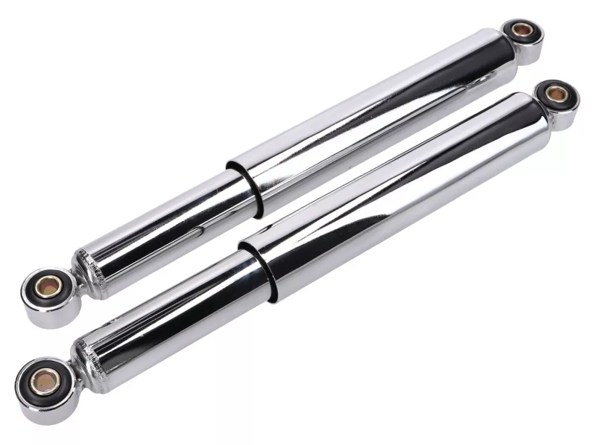 shock absorber -101 OCTANE- set chrome - 360mm
