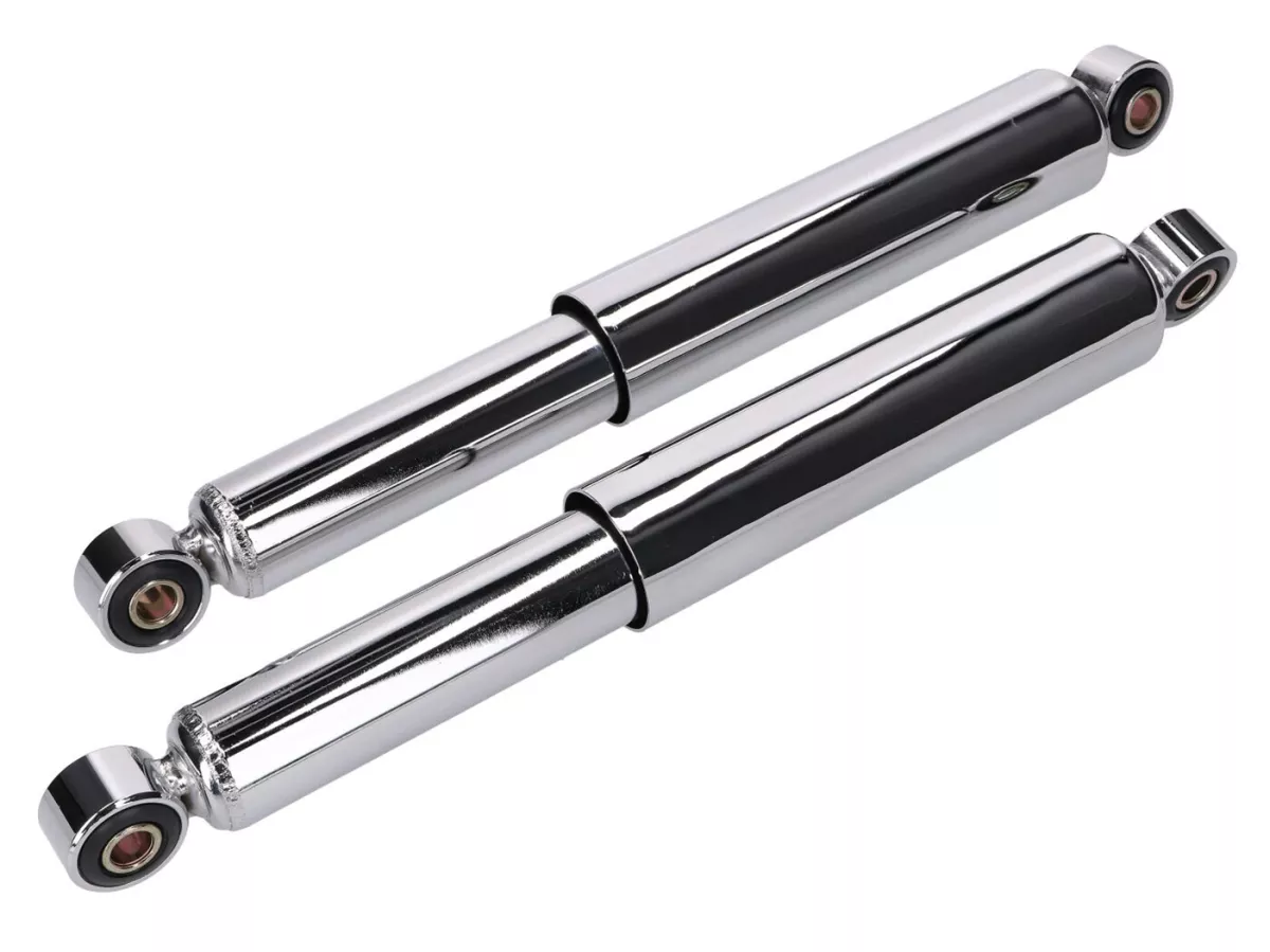 shock absorber -101 OCTANE- set chrome - 330mm