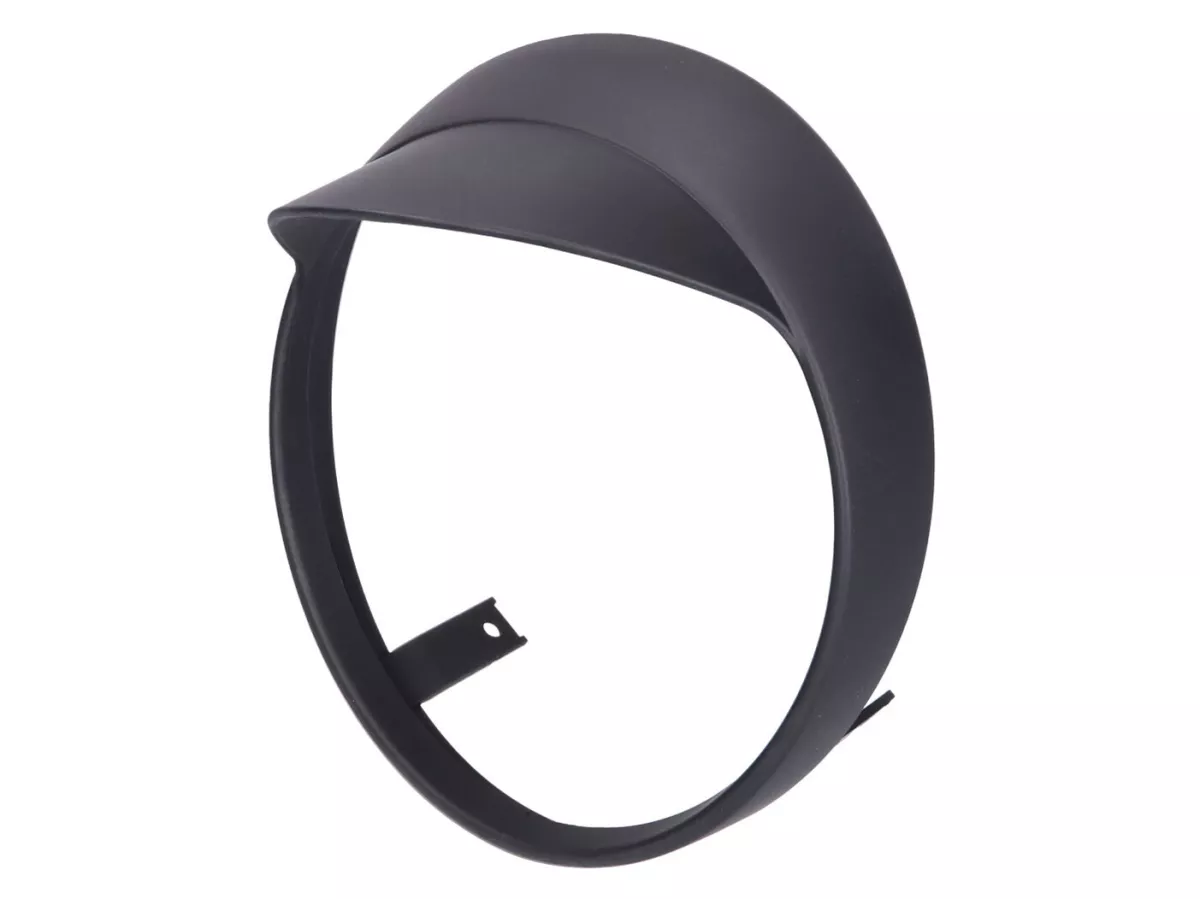 Casquette de phare noir mat -101 OCTANE- pour Vespa GTS 300 HPE 2018-, GTS 125 iGet 2019-