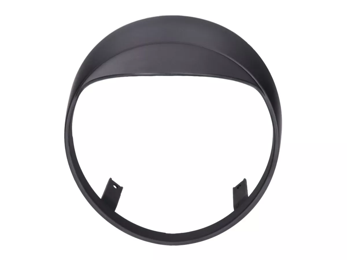 Casquette de phare noir mat -101 OCTANE- pour Vespa GTS 300 HPE 2018-, GTS 125 iGet 2019-